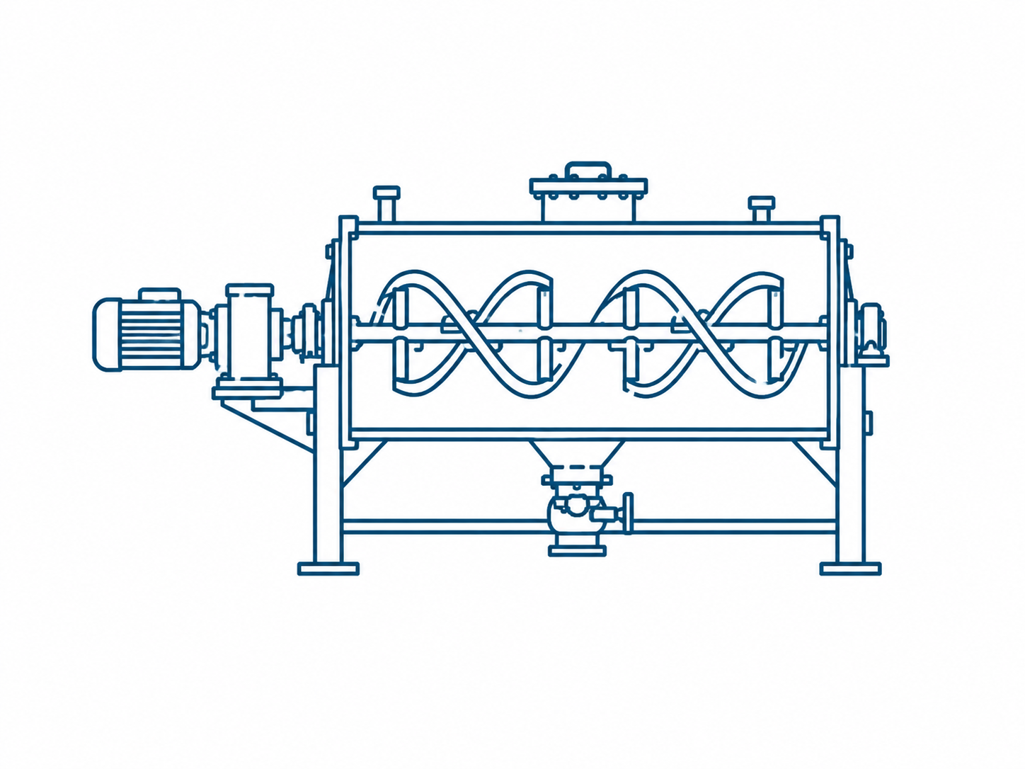 150 ft2 Stainless Steel 304L Nara Paddle Dryer - IPP# 249015